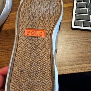 Polo Ralph Lauren Itford Canvas Slip On Shoes in Tan/Khaki size 12 D